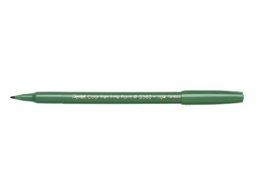Marcador pentel s360 feltro verde , Pentel , 45990 , 0072512100899